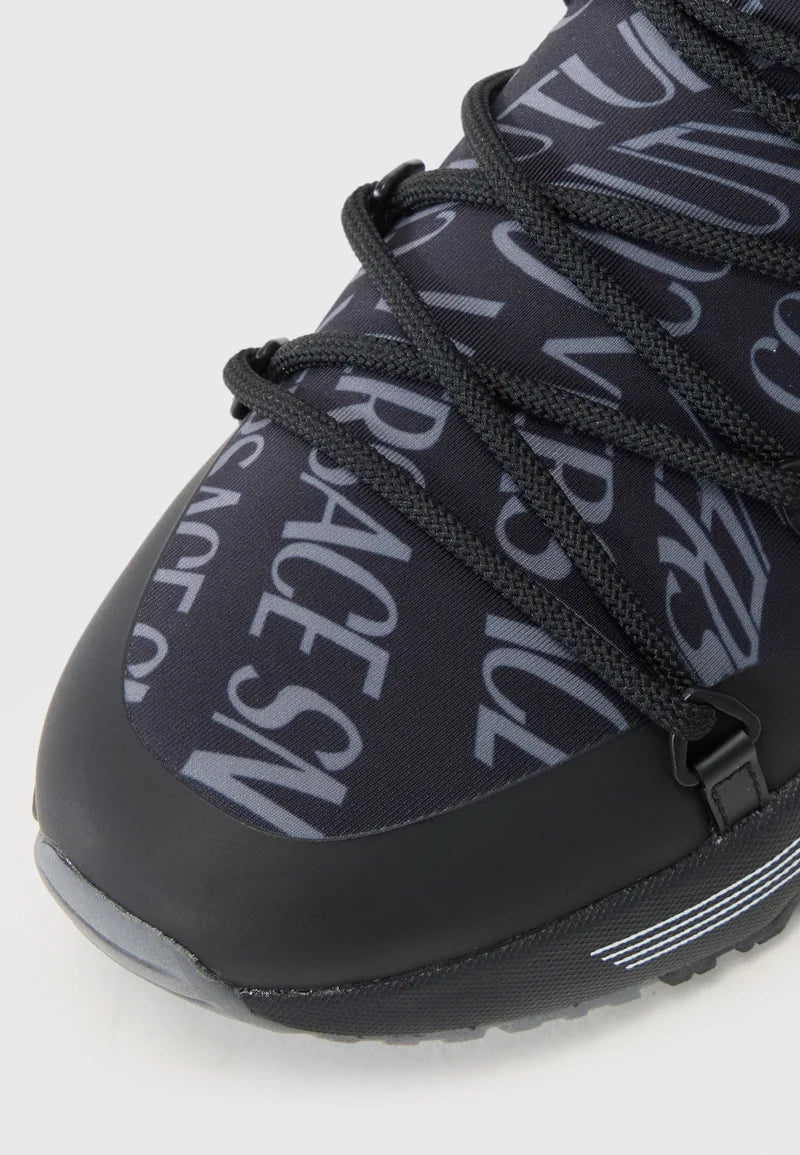 Sapatilhas Pretas Versace Jeans Couture FW25