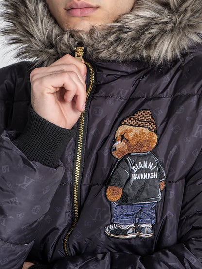 Casaco Preto Gianni Kavanagh FW25 Gianni Kavanagh