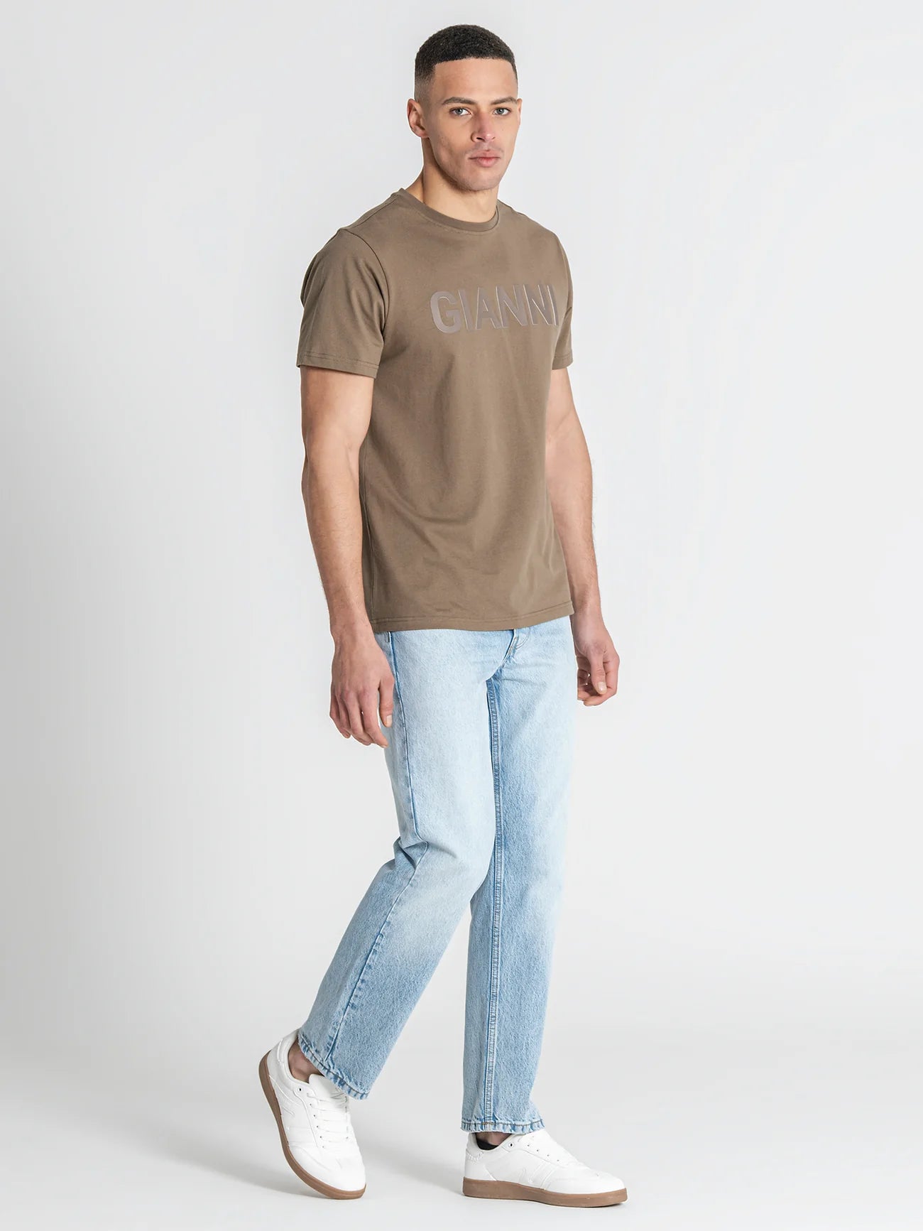 T-shirt Verde com Relevo Gianni Kavanagh