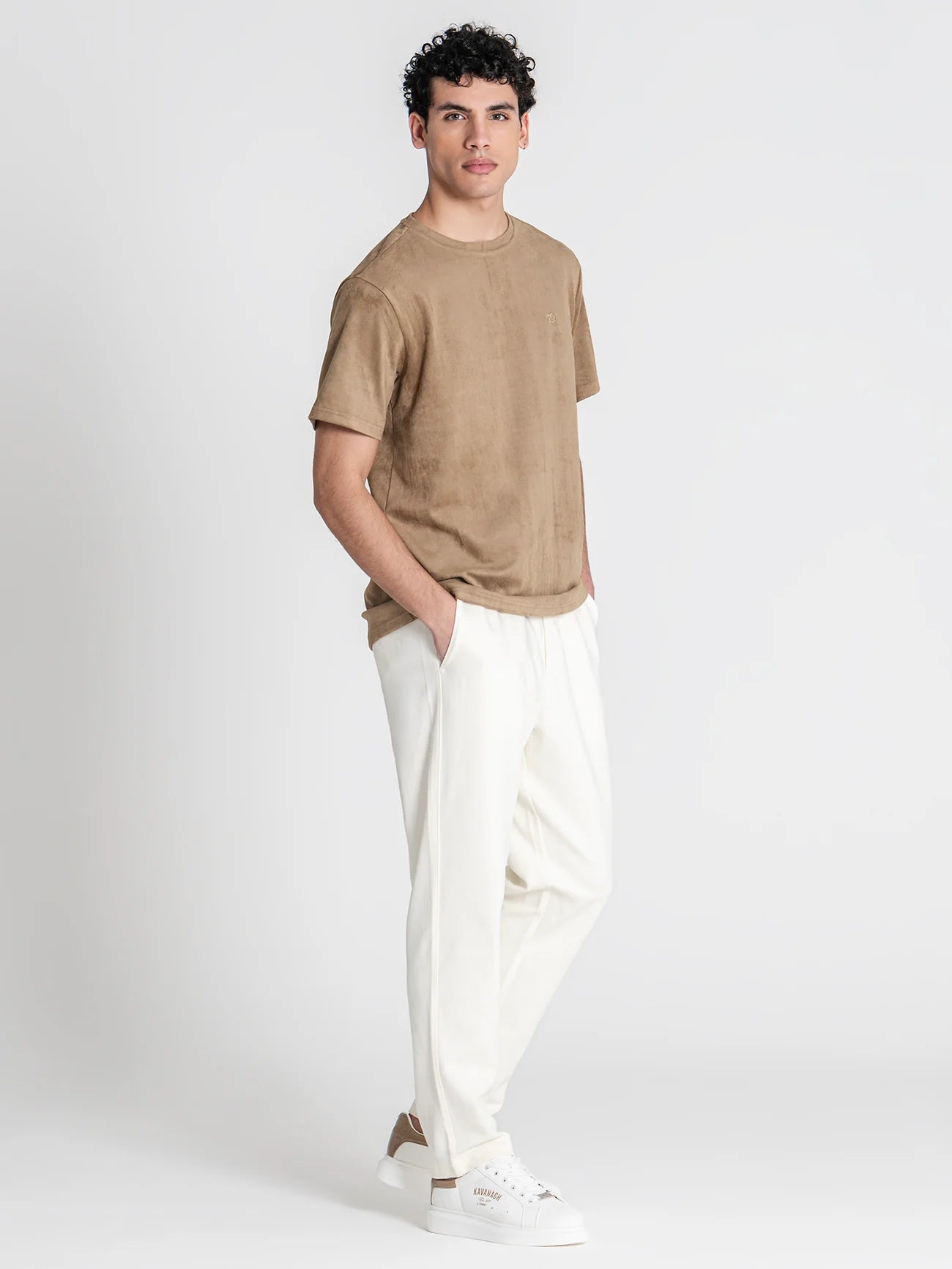 T-shirt Taupe Gianni Kavanagh