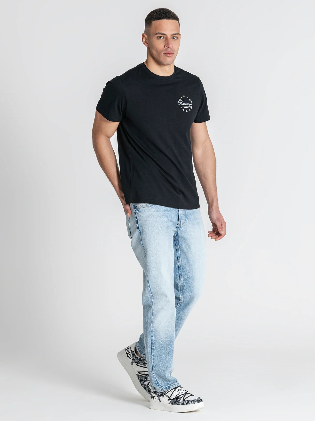 T-shirt Preta Gianni Kavanagh