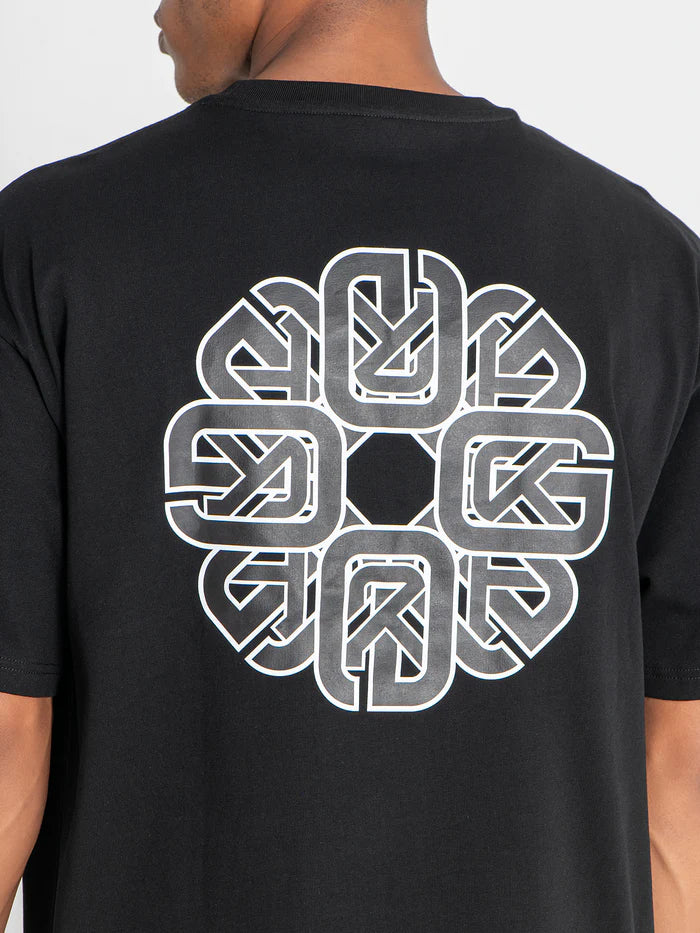 T-shirt Preta Gianni Kavanagh FW25