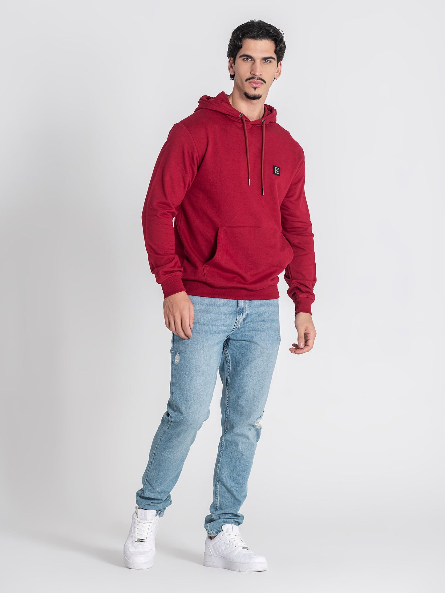 Hoodie Gianni Kavanagh Bordo GKM007053 FW24