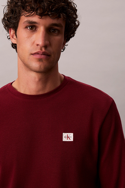 Camisola Bordô Calvin Klein FW25 Calvin Klein