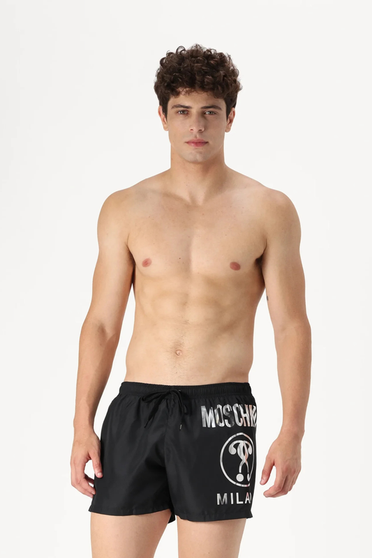 Calção de Banho Pretos Moschino