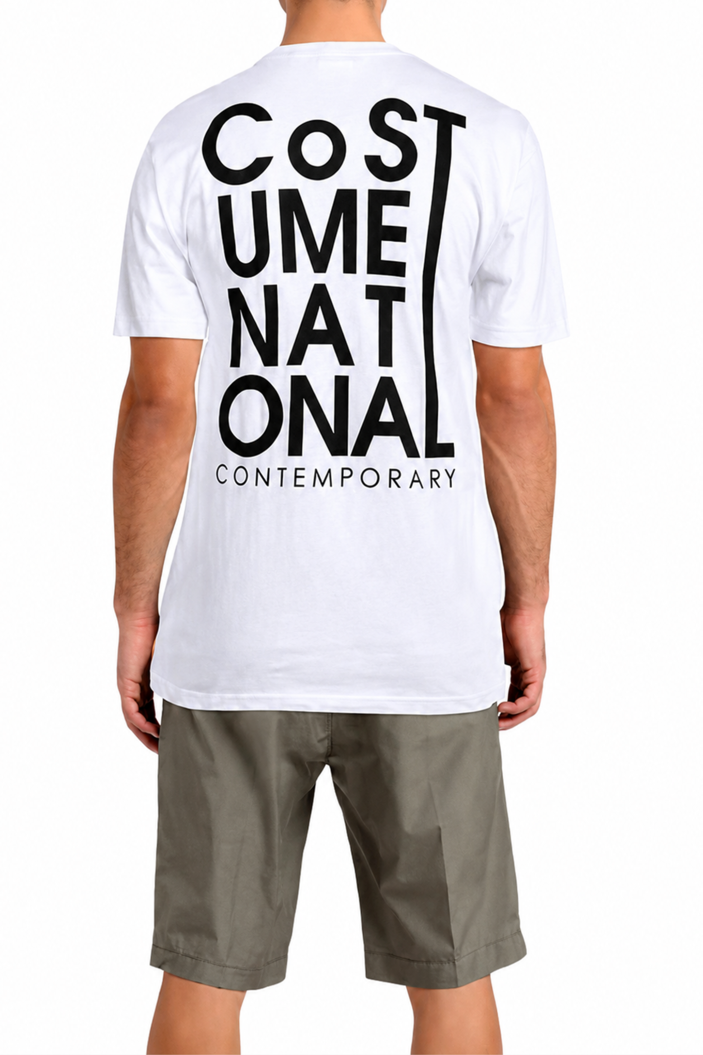 T-shirt Costume National Branca CMS37002TS FW24