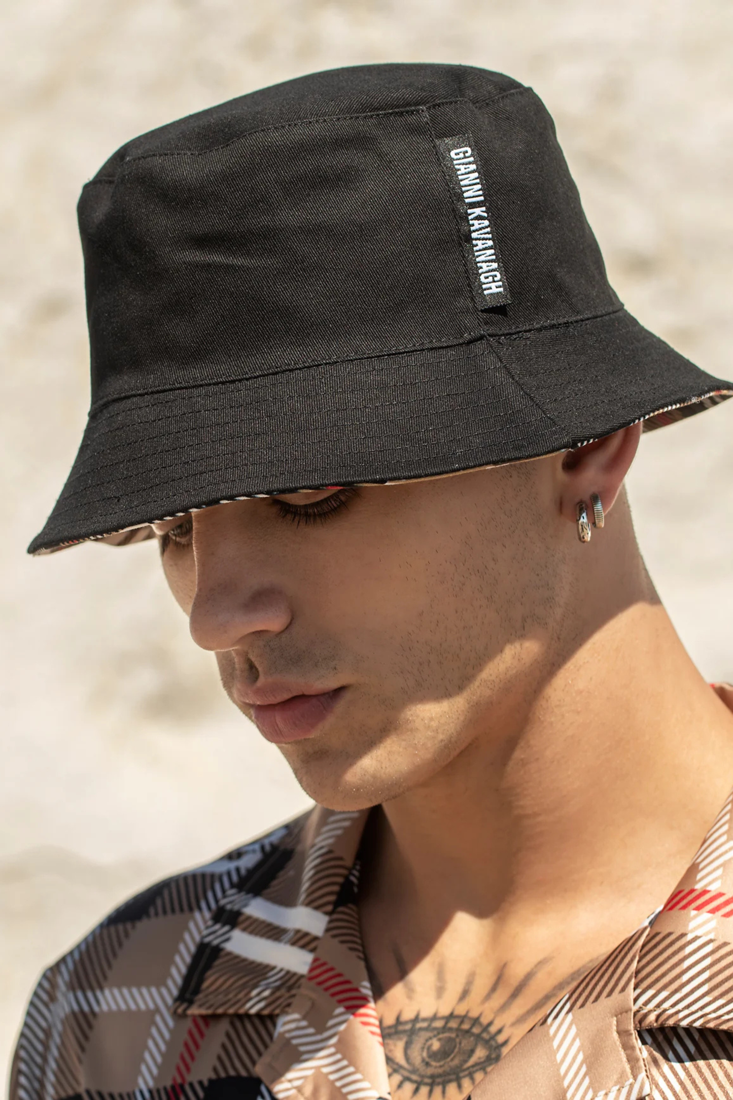 Chapéu Reversível Gianni Kavanagh SS26