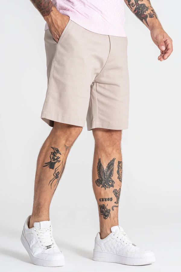 Calções Bege Gianni Kavanagh SS26