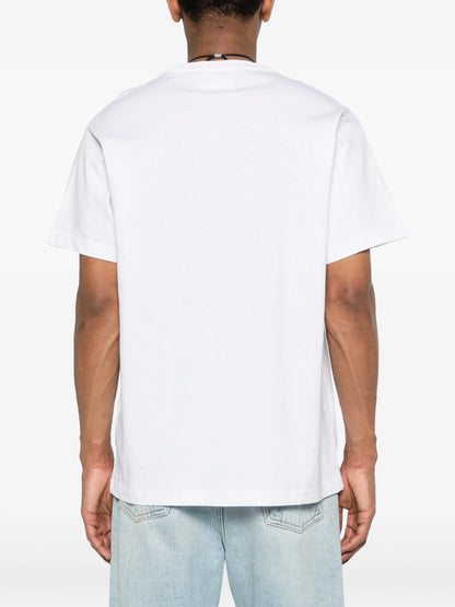 T-shirt Branca Estampada Versace Jeans Couture