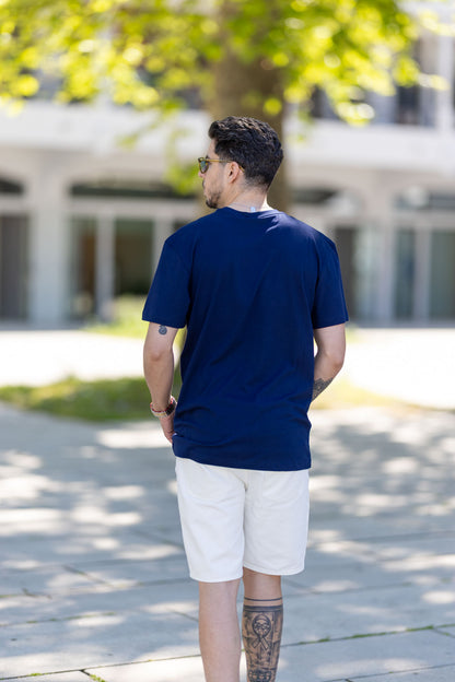 T-shirt Azul POLICE SS25 POLICE
