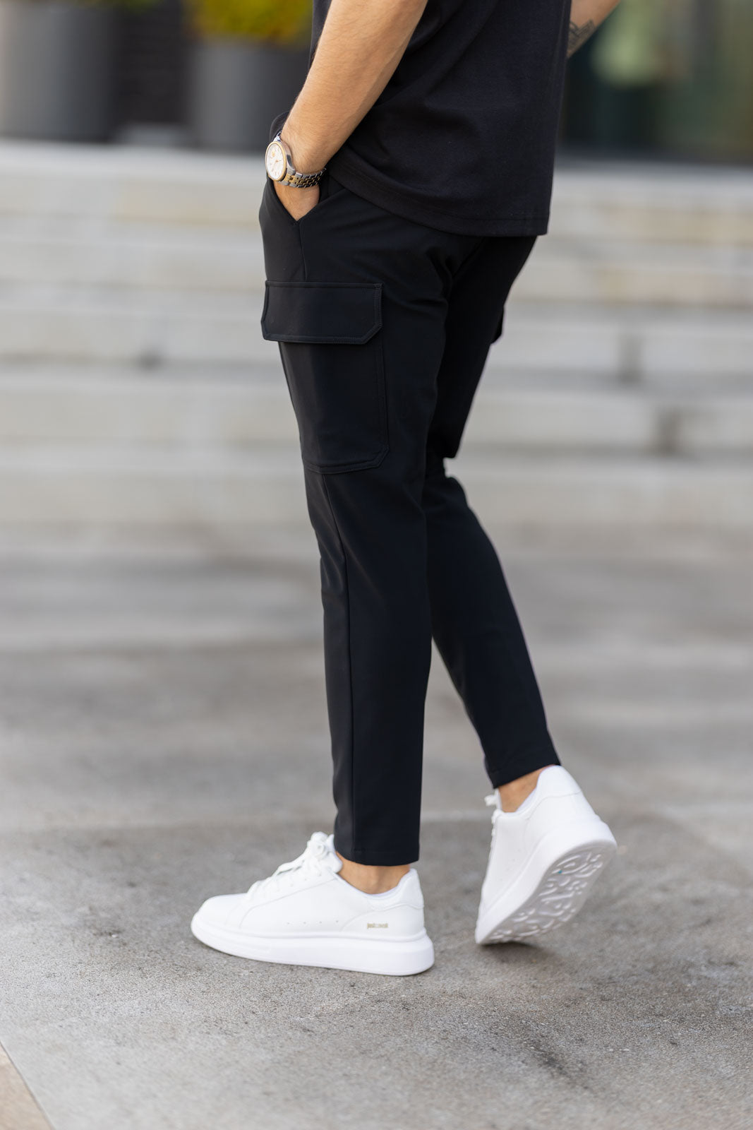 Calça Preta Antony Morato FW25