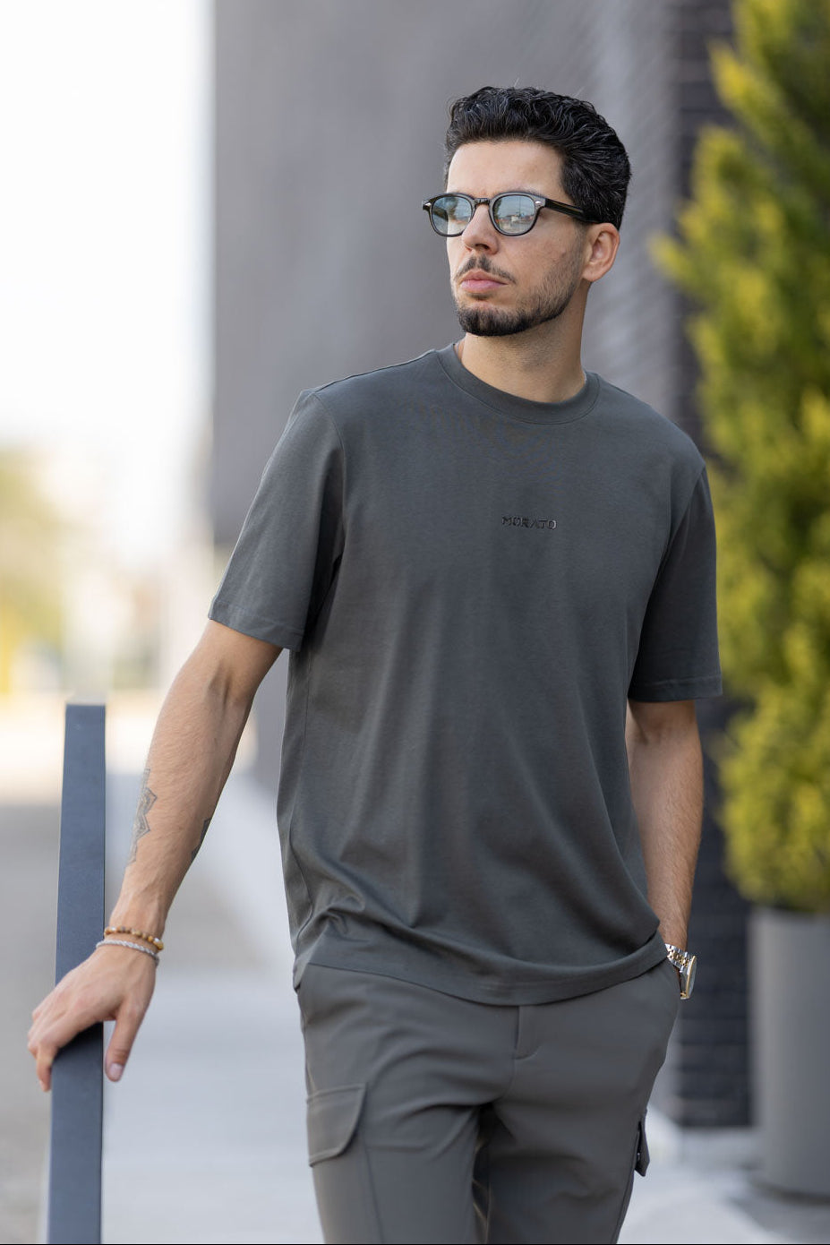 T-shirt Verde Escuro Antony Morato FW25