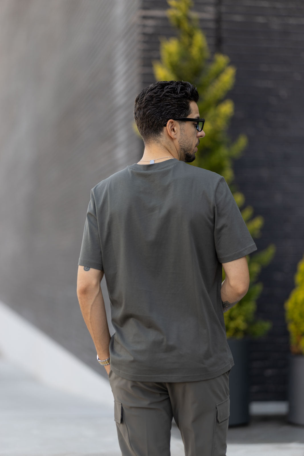 T-shirt Verde Escuro Antony Morato FW25