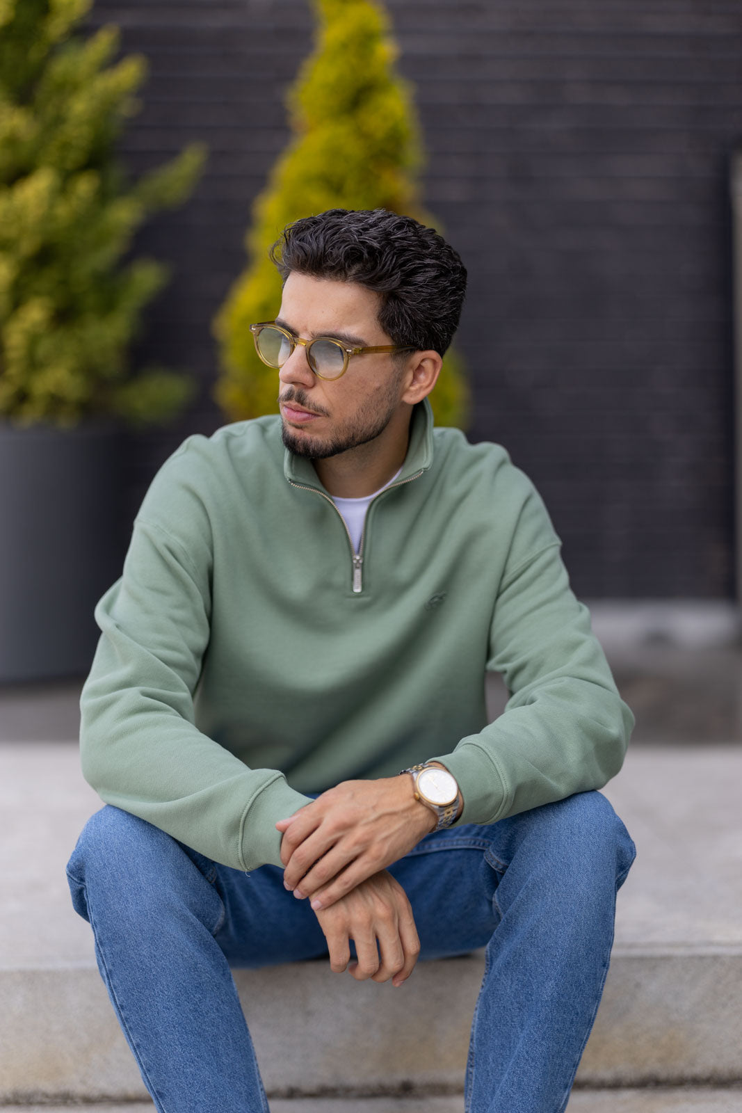 Camisola Verde Lacoste FW-25