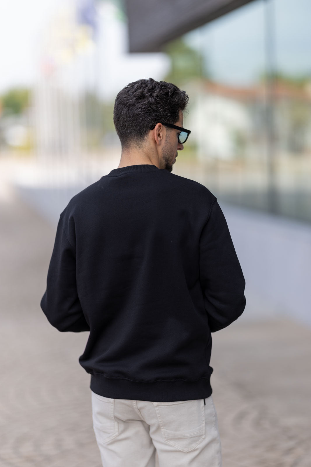 Camisola Preta Versace Jeans Couture FW25