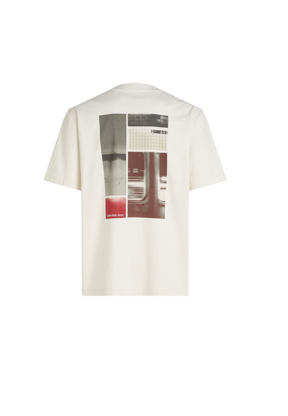 T-shirt Calvin Klein Bege FW24 Calvin Klein