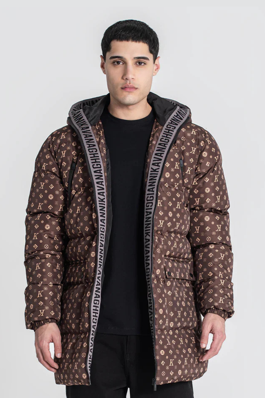 Casaco Castanho Comprido Gianni Kavanagh FW25