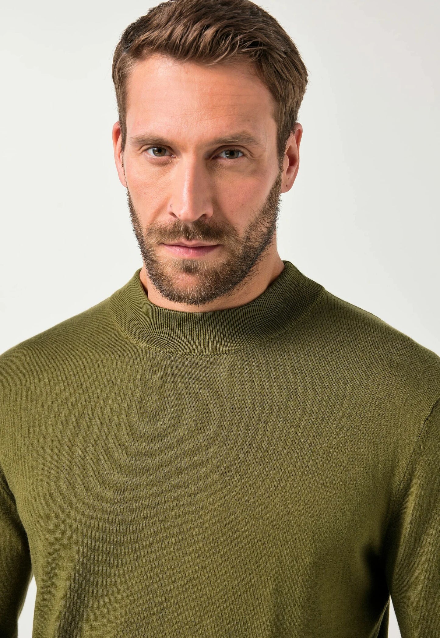 Camisola Meia Gola Verde Gianni Lupo FW-25