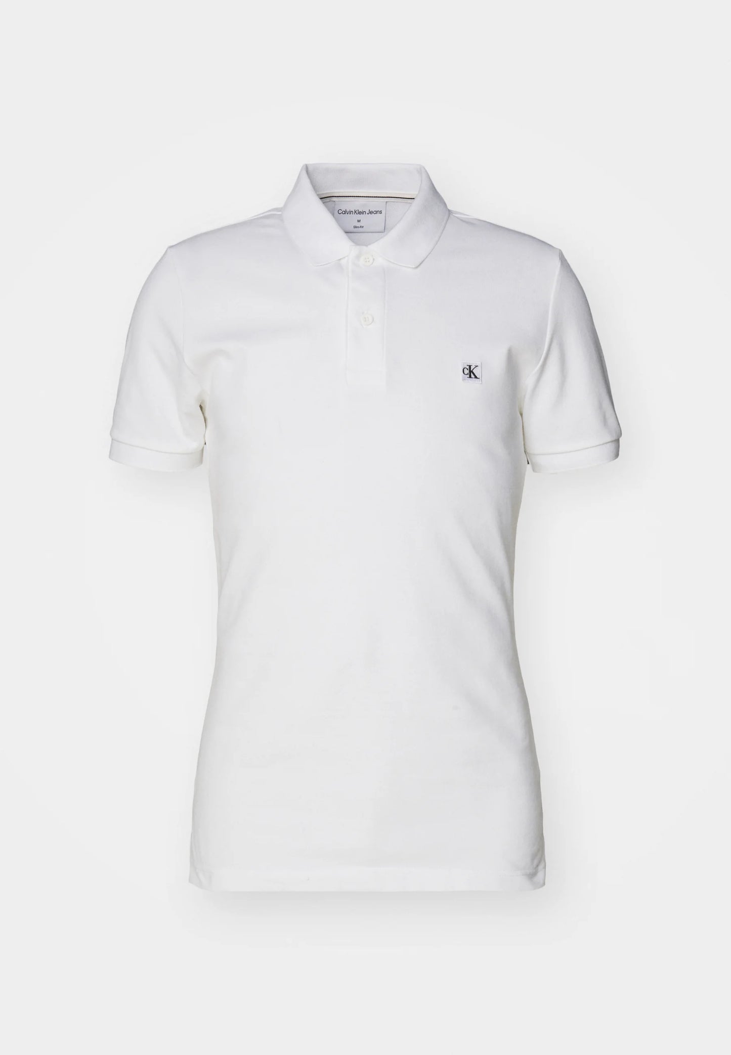 Polo Calvin Klein Branco J30J325269YAF FW24