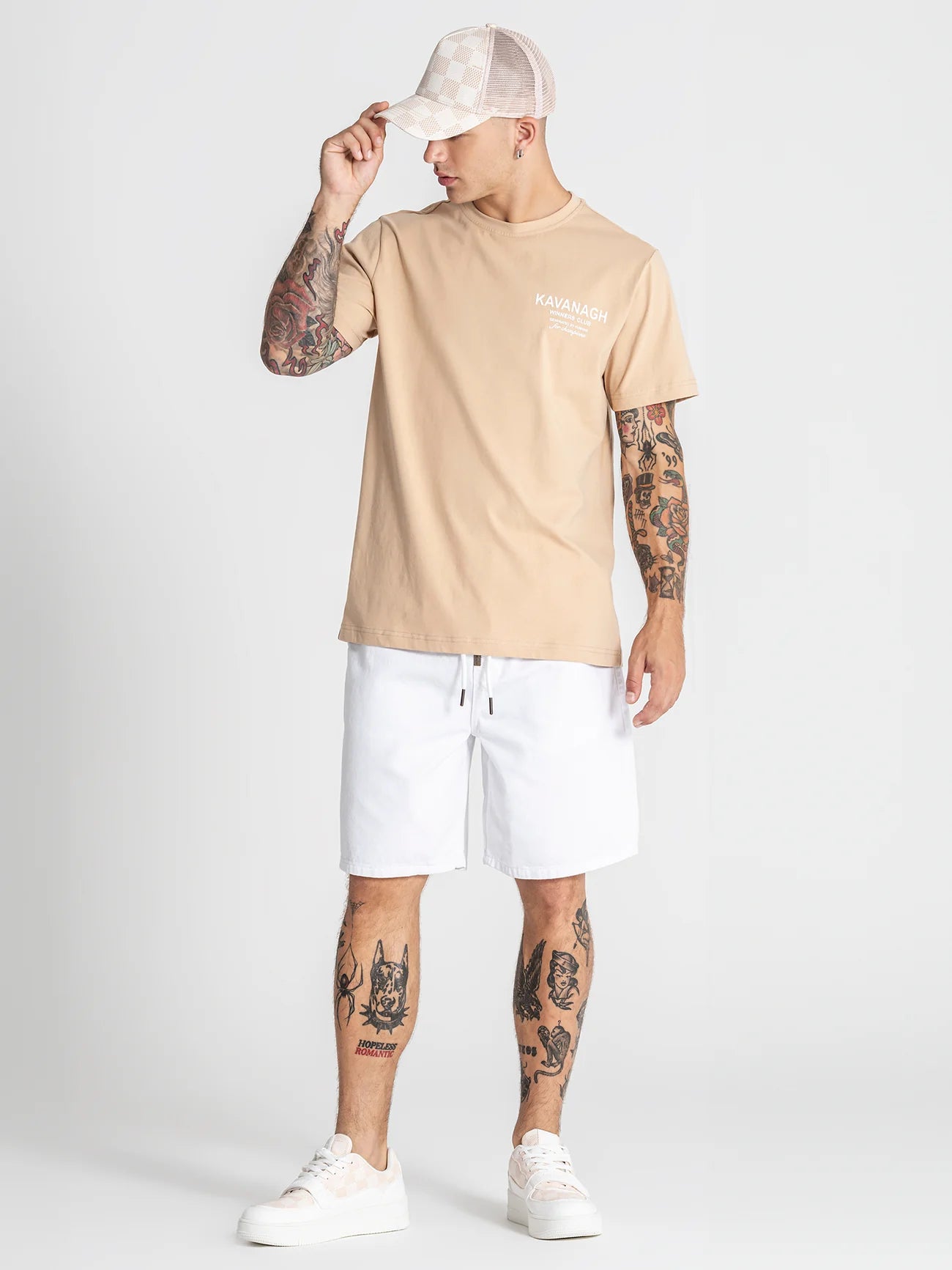 T-Shirt Bege Gianni Kavanagh SS26