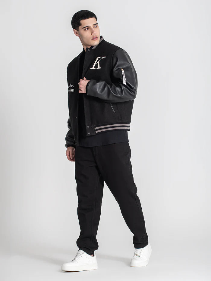 Casaco Bomber Preto Gianni Kavanagh FW25