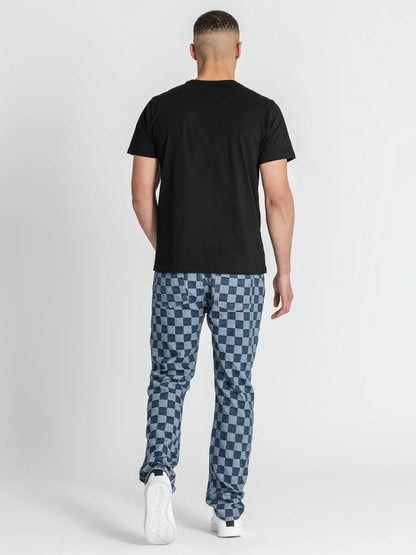 T-shirt Preta com Relevo Gianni Kavanagh