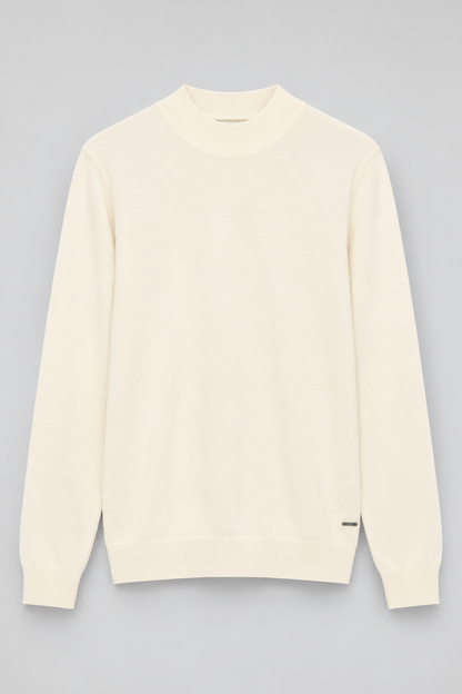 Camisola de Meia Gola Gianni Lupo Cru Gianni Lupo