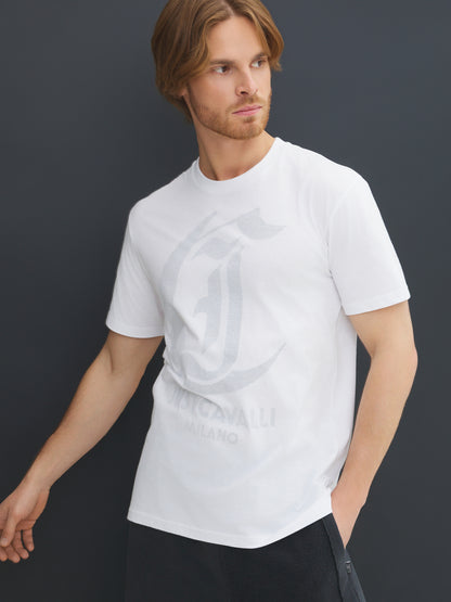 T-shirt Just Cavalli Branca Just Cavalli