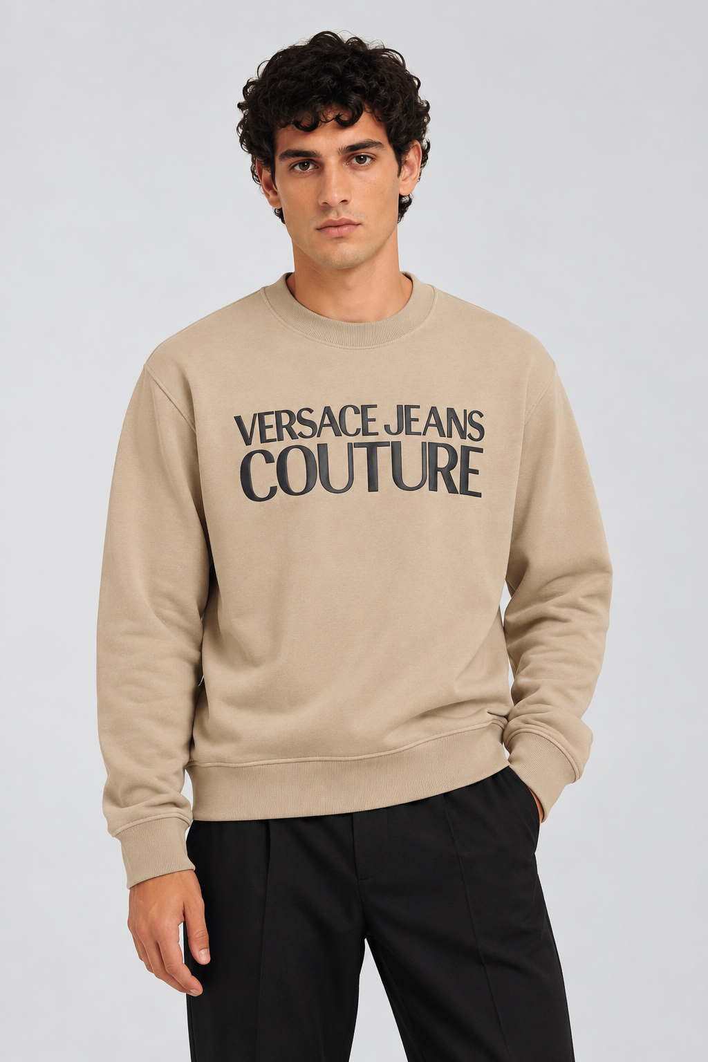 Sweatshirt Versace Jeans Couture Bege Versace Jeans Couture