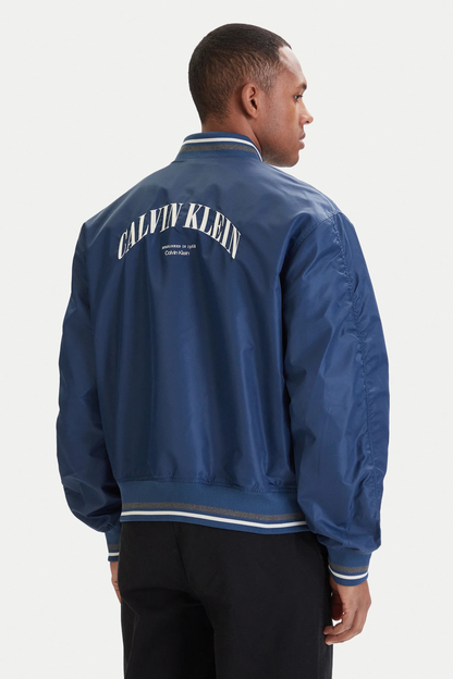 Casaco Bomber Azul Calvin Klein