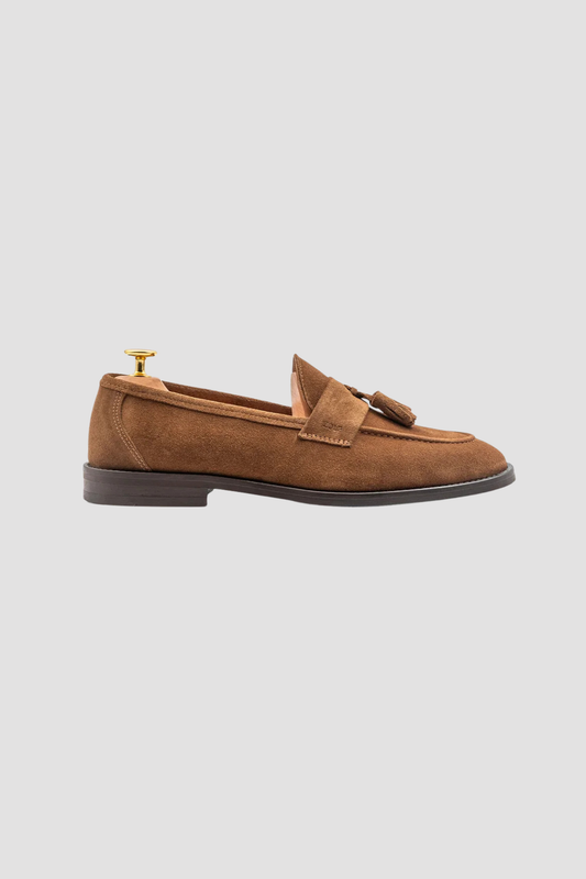 Mocassim Clássico Camurça Camel