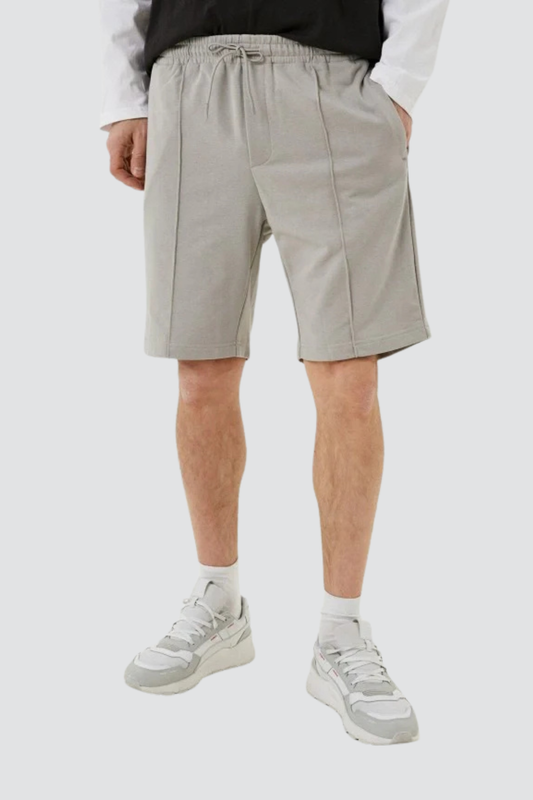 Antony Morato Shorts Carrot Fit De Mezcla De Algodón Elástico Con Pliegue Central