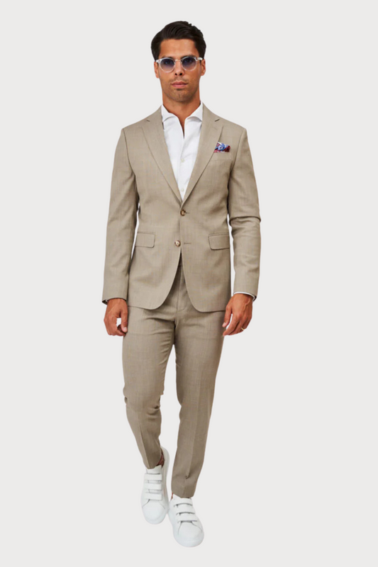 Fato Textura Areia Slim Fit ZOLF FW25