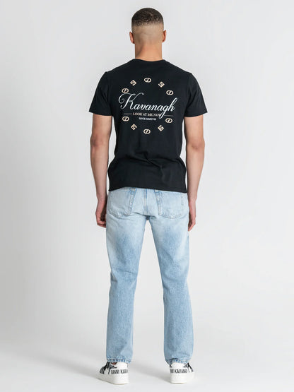 T-shirt Preta Gianni Kavanagh