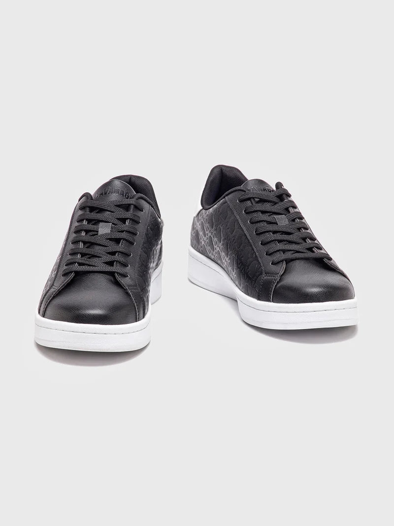 Sapatilhas com Monograma Gianni Kavanagh Preto Gianni Kavanagh