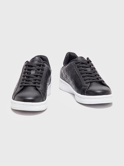 Sapatilhas com Monograma Gianni Kavanagh Preto Gianni Kavanagh