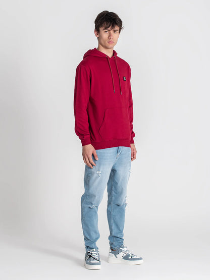Hoodie Vermelha Gianni Kavanagh GKM006807 FW24 Gianni Kavanagh