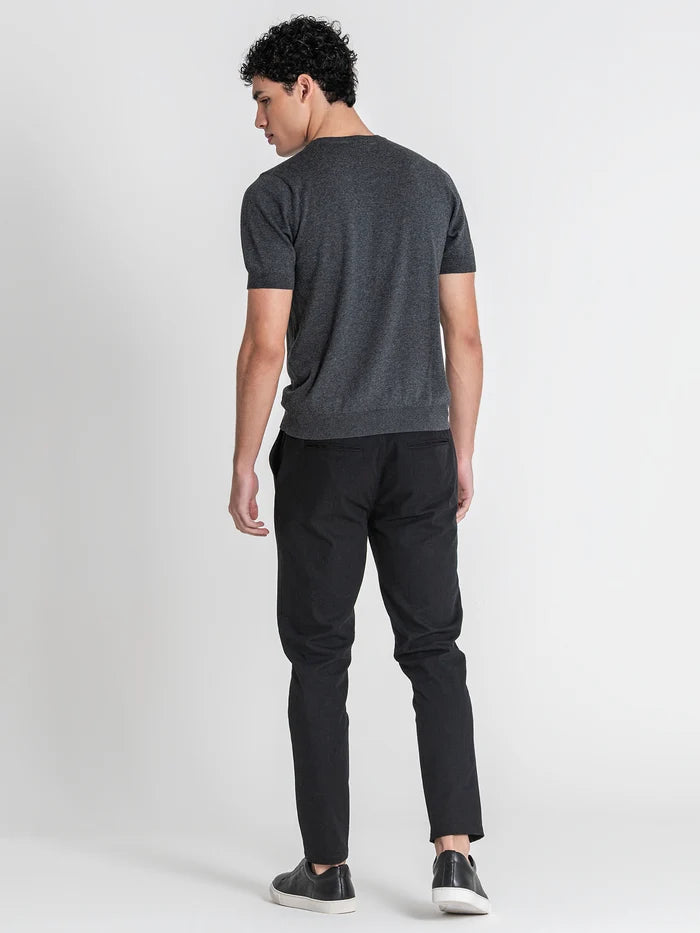 T-shirt de Malha Cinza Gianni Kavanagh Gianni Kavanagh