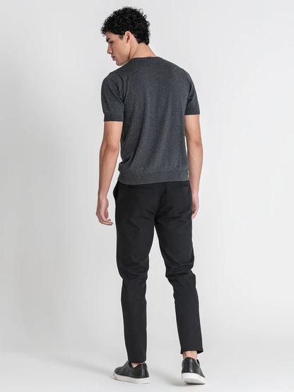 T-shirt de Malha Cinza Gianni Kavanagh Gianni Kavanagh