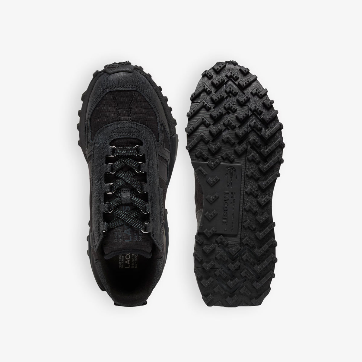Sapatilhas Elite Lacoste Pretas Ovelha Negra Premium
