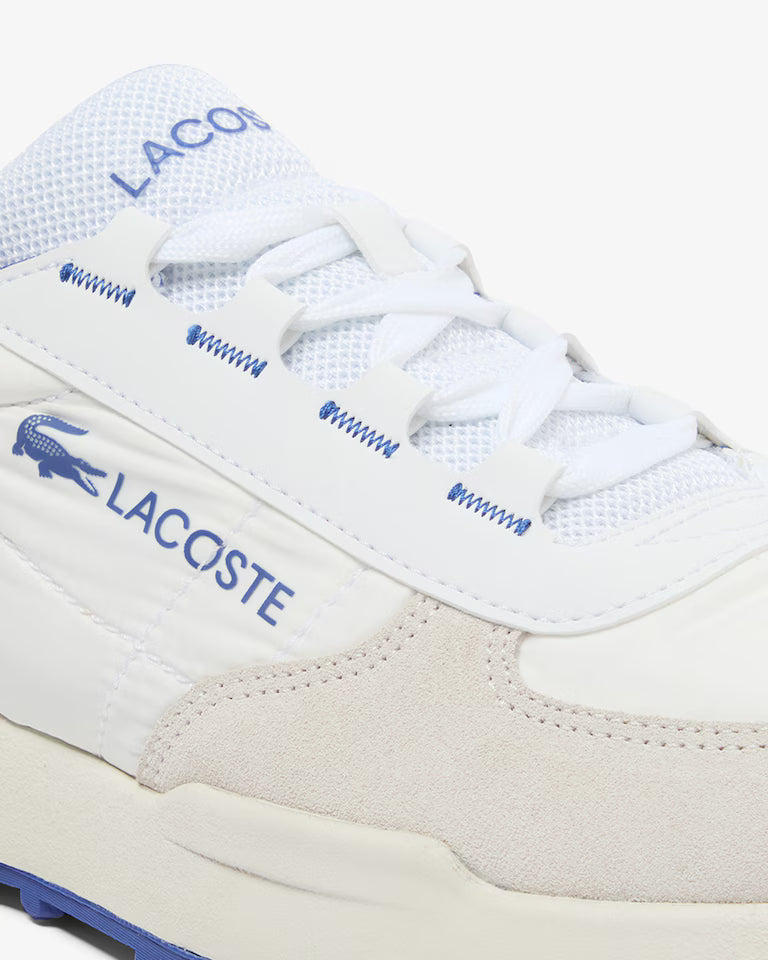 Sapatilhas Azuis e Brancas Lacoste FW25