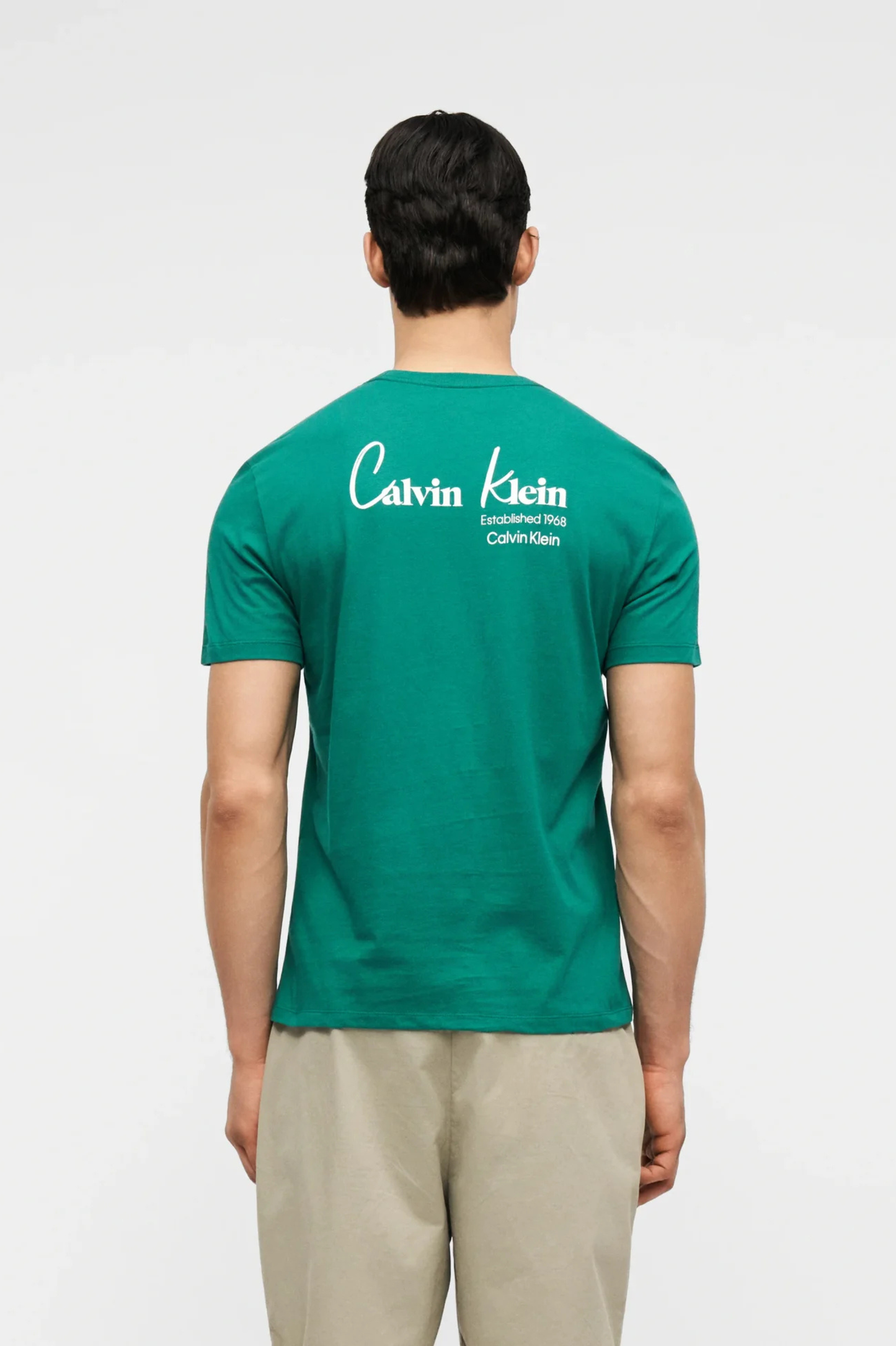 T-Shirt Verde Calvin Klein SS26