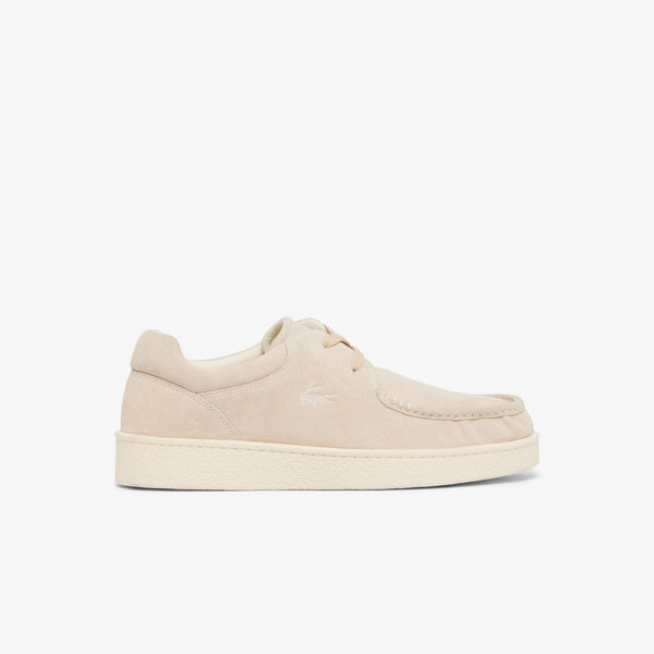 Sapatos em Camurça Lacoste Beges