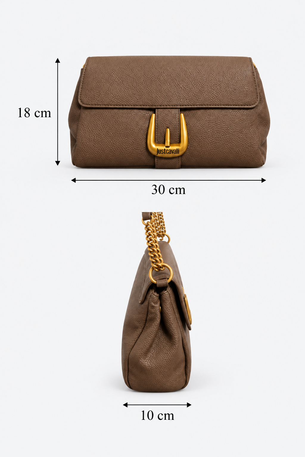 Mala de Corrente Just Cavalli Castanha Just Cavalli W