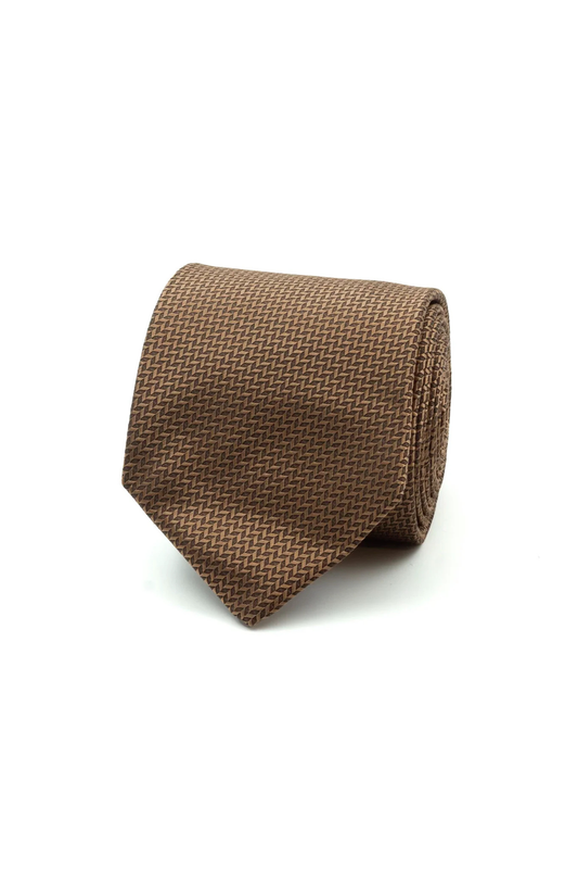 Gravata de Seda Camel Zolf SS26