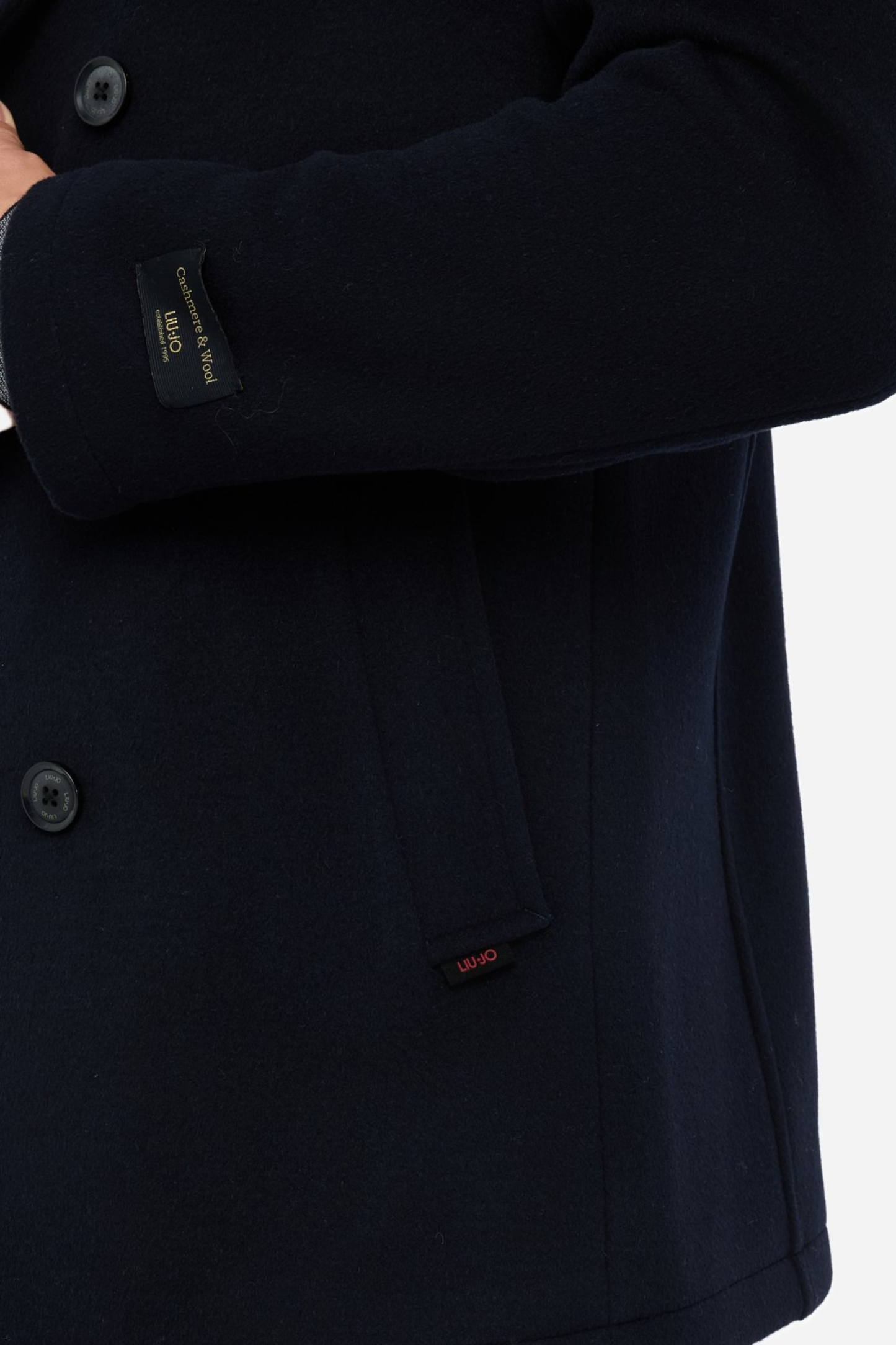 Casaco Comprido Azul Liu Jo FW25