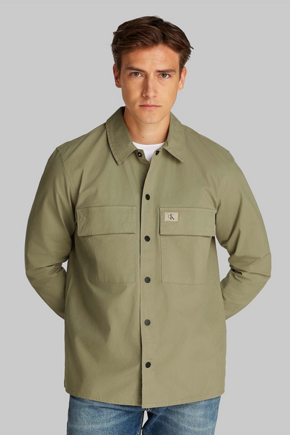 Sobrecamisa Verde Calvin Klein SS25 Calvin Klein