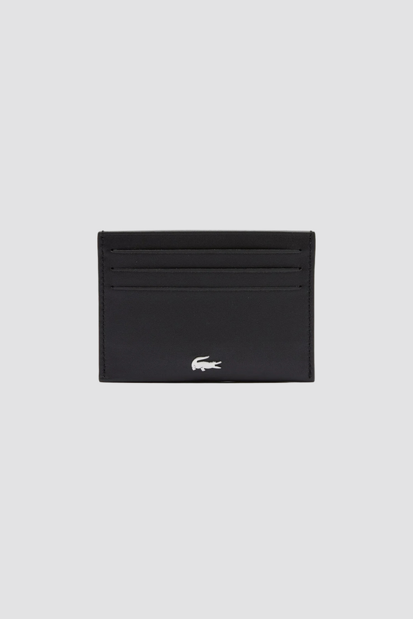 Porta Cartões Preto Lacoste FW-25