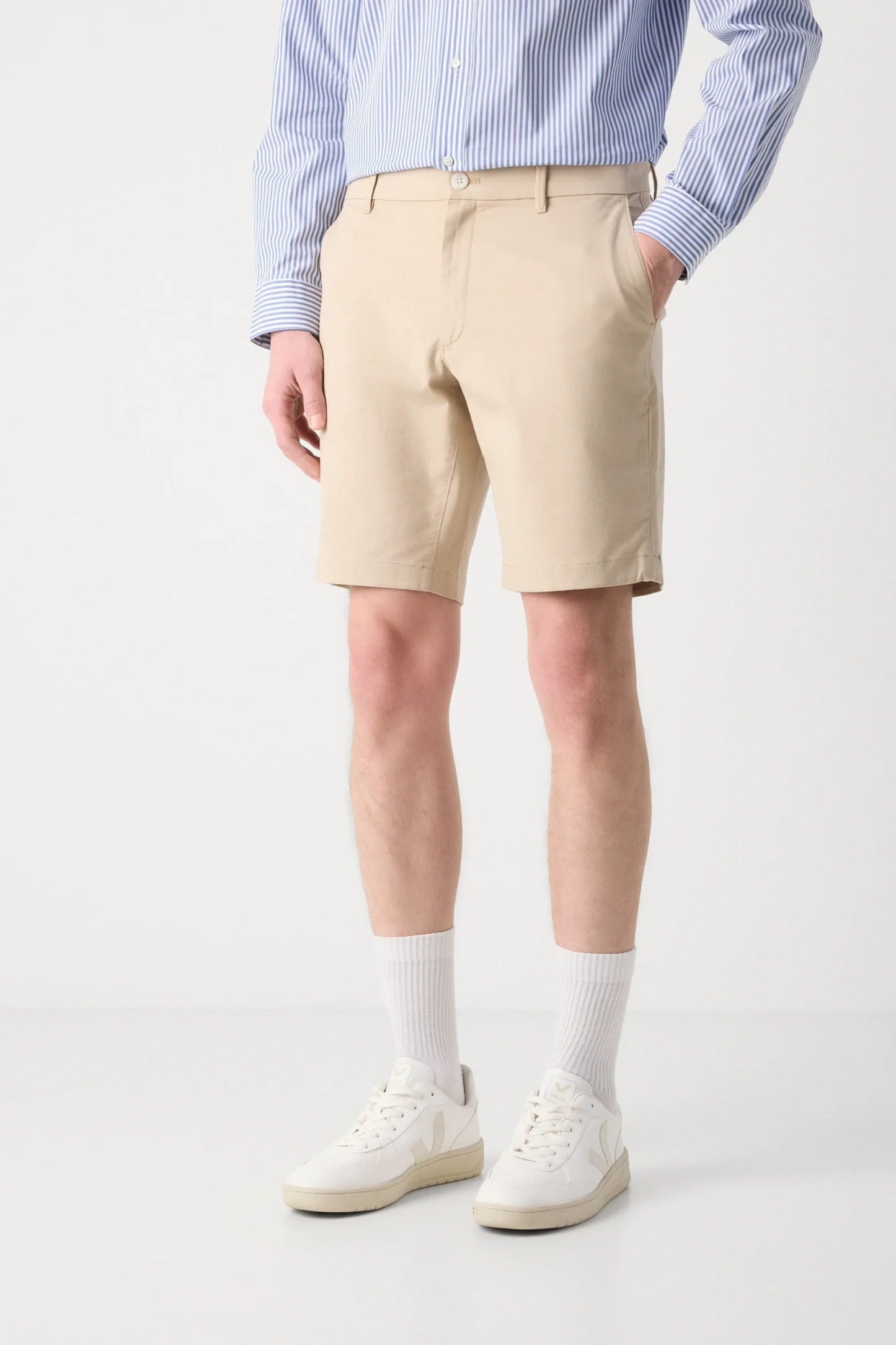 Calções Chino Bege Calvin Klein SS25