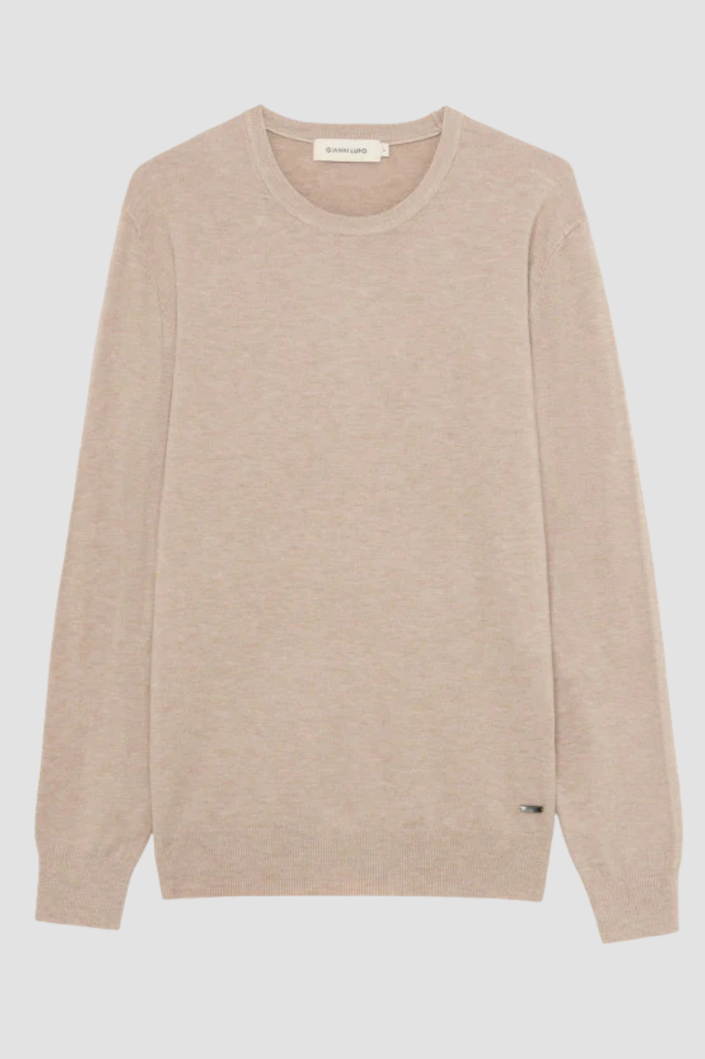 Camisola de Malha Bege Gianni Lupo FW25